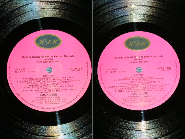 画像: LAURA LEE - THE RIP OFF / 1984 US AMERICA ORIGINAL "PROMO"  Used  LP 