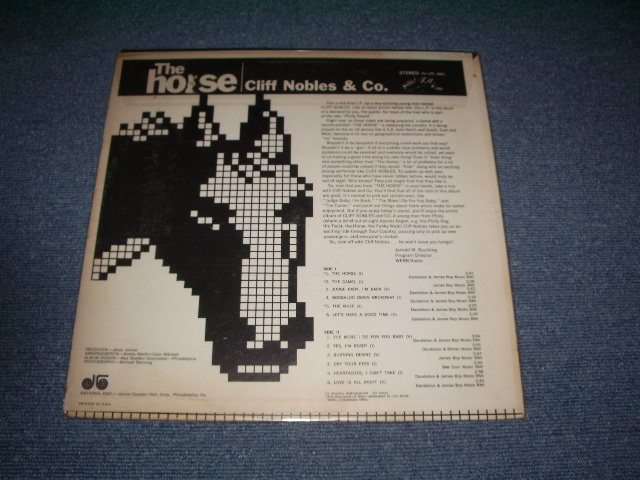 画像: CLIFF NOBLES & Co. - THE HORSE / 1968  US AMERICA ORIGINAL Used LP 