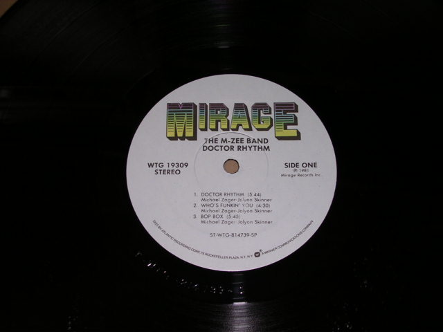 画像: THE M-Zee BAND - DOCTOR RHYTHM / 1981  US AMERICA ORIGINAL "PROMO"  Used LP 