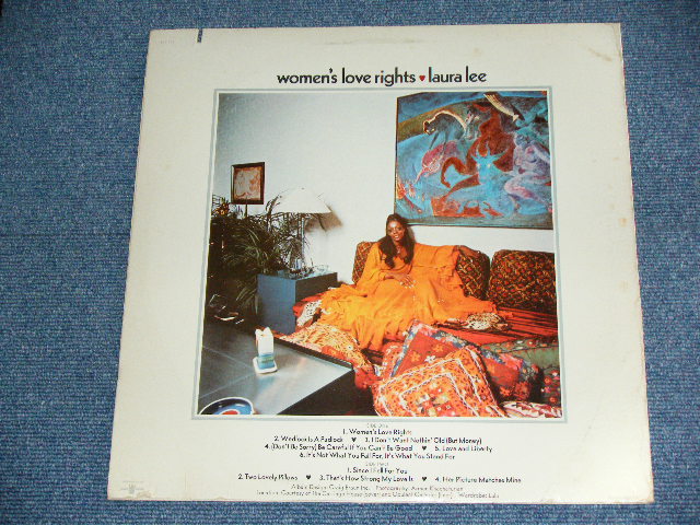 画像: LAURA LEE -  WOMAN'S LOVE RIGHTS ( Ex/Ex+++ BB, WOFC, WEAR) / 1971 US AMERICA ORIGINAL Used  LP 