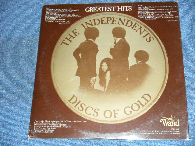 画像: THE INDEPENDENTS - DISCS OF GOLD  (SEALED) / 1974 US AMERICA ORIGINAL "BRAND NEW SEALED"  LP 
