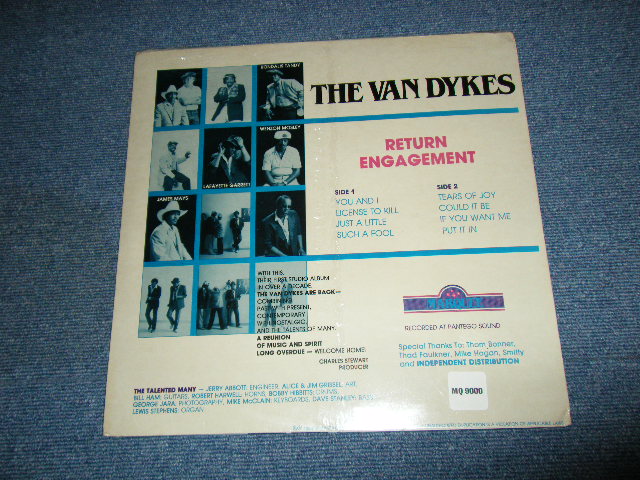 画像: THE VAN DYKES - RETURN ENGAGEMENT ( REUNION ) / 1984 US AMERICA ORIGINAL "BRAND NEW SEALED"  LP 