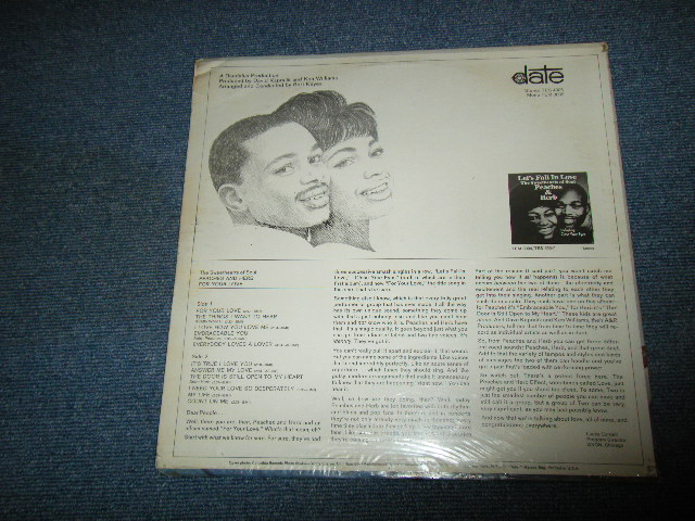 画像: PEACHES & HERB - FOR YOUR LOVE / 1967 US AMERICA ORIGINAL "BRAND NEW SEALED"  LP 