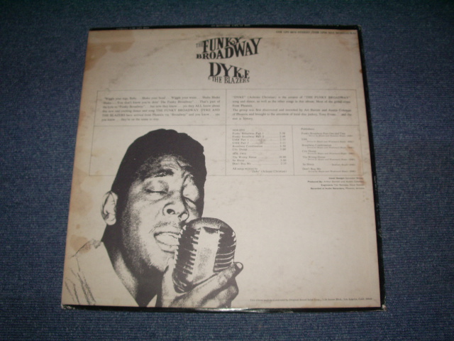 画像: DYKE & THE BLAZERS - THE FUNKY BROADWAY! / 1967  US AMERICA ORIGINAL STEREO  Used LP 