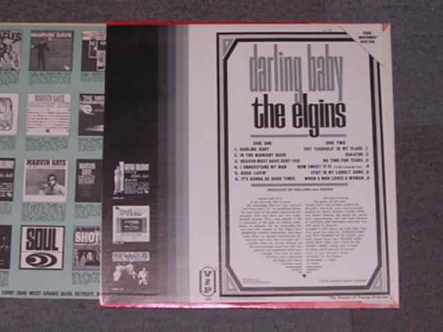 画像: THE ELGINS - DARLING BABY / 1966 US AMERICA ORIGINAL MONO Used LP 