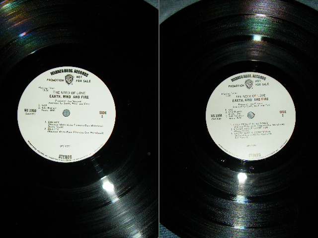 画像: EARTH WIND & FIRE - THE NEED OF LOVE / 1971 US AMERICA ORIGINAL White Label Promo Used LP 
