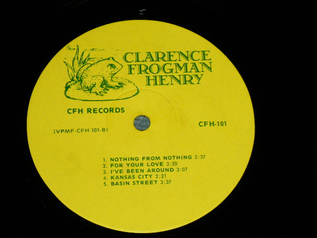 画像: CLARENCE FROGMAN HENRY - BOURBON ST. NEWORLEANS ( Ex++/MINT-) /   US AMERICA ORIGINAL Used  LP 