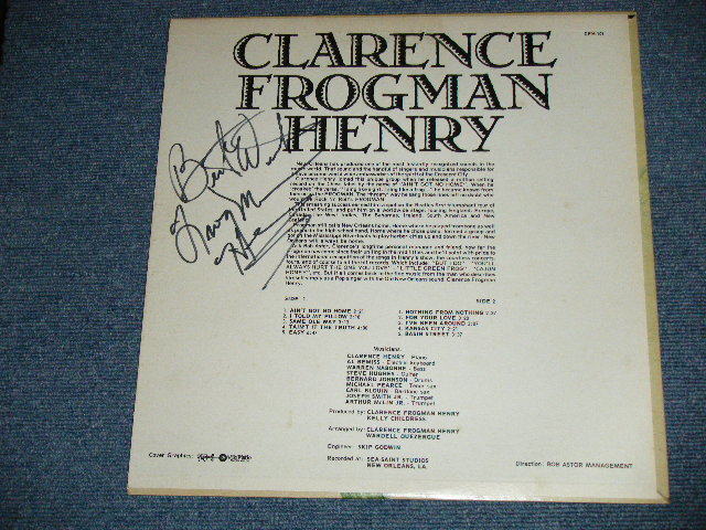 画像: CLARENCE FROGMAN HENRY - BOURBON ST. NEWORLEANS ( Ex++/MINT-) /   US AMERICA ORIGINAL Used  LP 