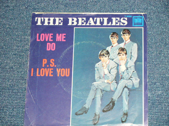 画像: The BEATLES - LOVE ME DO : P.S. I LOVE YOU  (Ex+/Ex++) / 1964 US AMERICA ORIGINAL Used 7" Single With PICTURE SLEEVE 