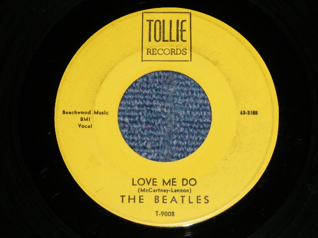 画像: The BEATLES - LOVE ME DO : P.S. I LOVE YOU  (Ex+/Ex++) / 1964 US AMERICA ORIGINAL Used 7" Single With PICTURE SLEEVE 