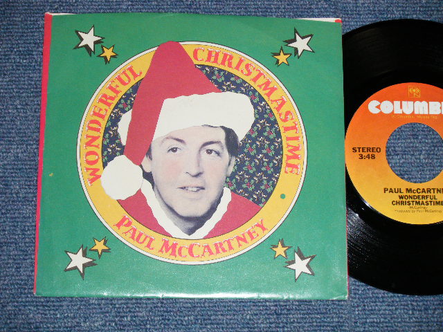 画像1: PAUL McCARTNEY ( of The BEATLES)  - WONDERFUL CHRISTMAS TIME : RUDOLPH THE RED-NOSED REGGAE  (Ex++/MINT-) / 1979 US AMERICA ORIGINAL Used 7" Single With PICTURE SLEEVE 