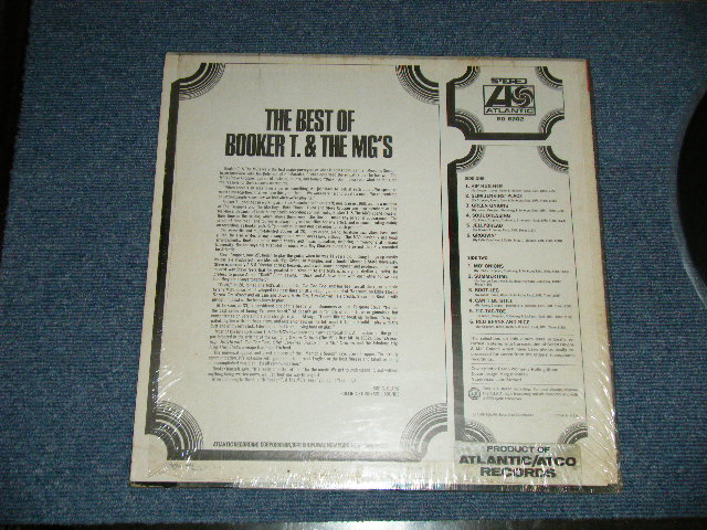 画像:   BOOKER T.& THE MG'S - THE BEST OF (Ex++/MINT-) / 1984 US AMERICA  ORIGINAL Used LP 