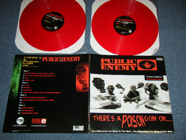 画像1: PUBLIC ENEMY - THERE'S A POISON GOIN ON ...(Ex+++/MINT-)  / 1999 US AMERICA  ORIGINAL  Limited   "RED WAX Vinyl"  Used 2-LP's 