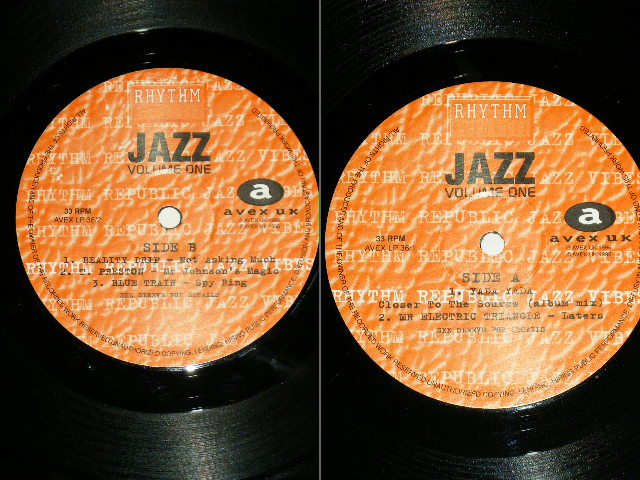 画像: v.a.OMNIBUS - JAZZ VOLUME ONE: RHYTHM REPUBLIC JAZZ VIBES (Ex++/Ex+++ : EDSP)  / 1996 UK ENGLAND Used 2-LP's 
