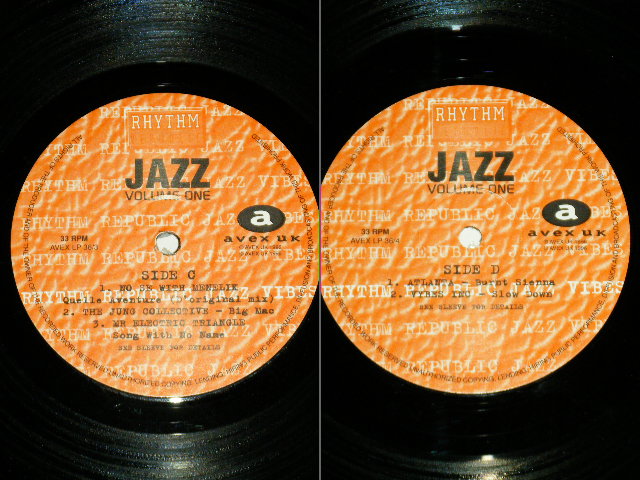 画像: v.a.OMNIBUS - JAZZ VOLUME ONE: RHYTHM REPUBLIC JAZZ VIBES (Ex++/Ex+++ : EDSP)  / 1996 UK ENGLAND Used 2-LP's 