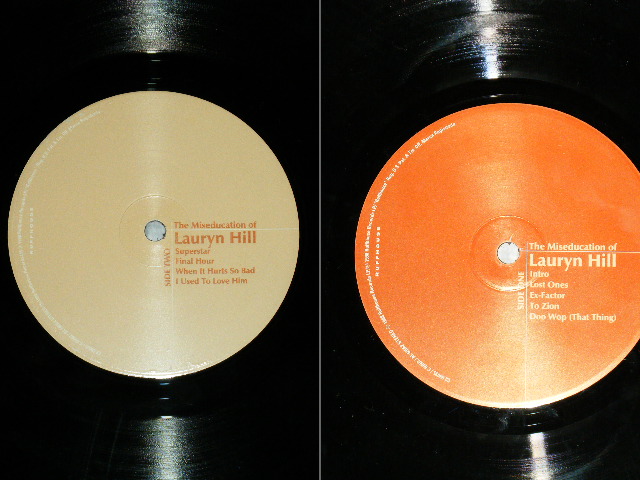 画像: LAURYN HILL - THE MISEDUCATION OF LAURYN HILL (MINT-//MINT-)  / 1998 US AMERICA  ORIGINAL  Used 2-LP's 