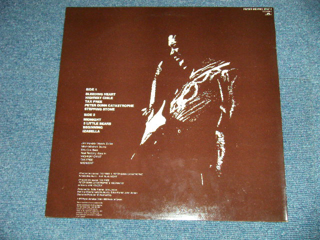 画像: JIMI HENDRIX - WAR HEROES ( Ex+++/MINT-+ ) / UK ENGLAND REISSUE Used LP