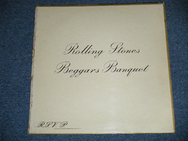 画像: ROLLING STONES -  BEGGARS BANQUET  (Matrix# A) XZAL-8476-2K / B) XZAL-8477-2K  ) ( Ex+/Ex+++ ) / 1968  UK ENGLAND  1st Press "Un-Boxed 'DECCA' Label"  STEREO  Used LP