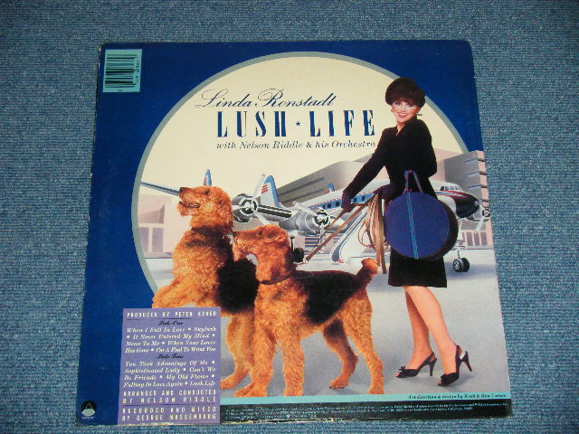 画像: LINDA RONSTADT- LUSH LIFE  ( Ex++/MINT- )  / 1984 US AMERICA  ORIGINAL Used LP 