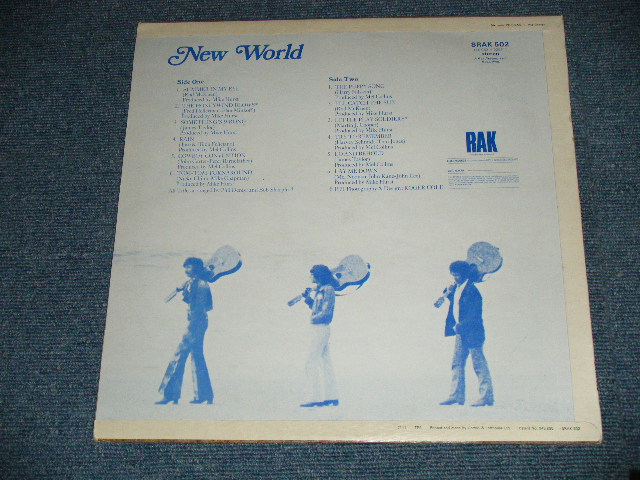 画像: NEW WORLD - NEW WORLD ( Matrix A-1/B-1) (Ex+++/MINT-) /  1971 UK ENGLAND ORIGINAL Used  LP 