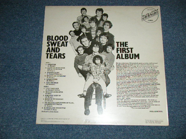 画像: BLOOD, SWEAT & TEARS  B, S & T - The FIRST ALBUM  ( Ex++/MINT- /  1973 Version  UK ENGLAND REISSUE  Used  LP 
