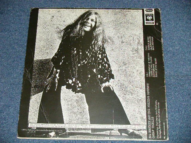 画像: BIG BROTHER & THE HOLDING COMPANY ( With JANIS JOPLIN ) - CHEAP THRILLS ( Ex+/Ex+ )  / 1968  HOLLAND ORIGINAL "1st Press Label"  Used LP 