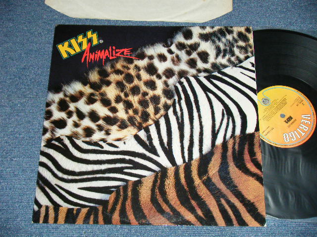 画像1:  KISS - ANIMALIZE ( Ex+++.MINT-)  / 1984 UK ENGLAND ORIGINAL Used  LP 