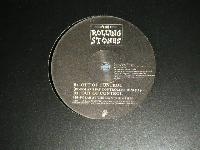 画像: ROLLING STONES - OUT OF CONTROL  (NEW)/ 1998 UK ENGLAND   ORIGINAL "PROMO ONLY" "BRAND NEW"  12" SINGLE 