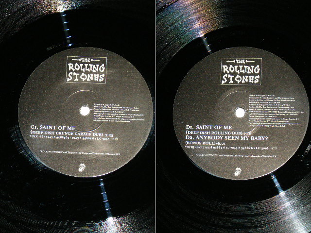 画像: ROLLING STONES - SAINT OF ME (NEW)/ 1998 UK ENGLAND   ORIGINAL "BRAND NEW"  Double 2x12" SINGLE 
