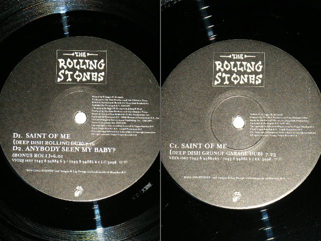 画像: ROLLING STONES - SAINT OF ME (MINT-/MINT)/ 1998 UK ENGLAND   ORIGINAL Used  Double 2x12" SINGLE 