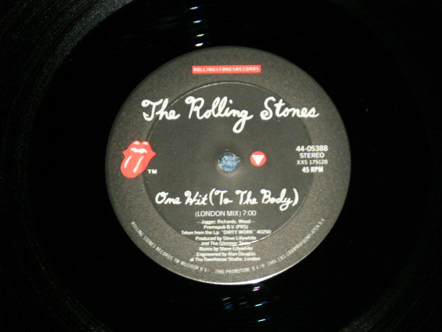 画像: ROLLING STONES - ONE HIT (Ex++/MINT) / 1986 US AMERICA  ORIGINAL Used 12" SINGLE 