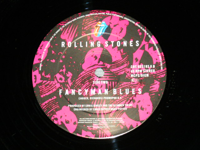 画像: ROLLING STONES - MIXED EMOTIONS  (MINT-/MINT-) / 1989 UK ENGLAND  ORIGINAL Used 12" SINGLE 