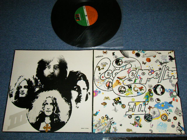 画像1:  LED ZEPPELIN -  III  ( Matrix Number A) ATL-SD-7201-A PF /B)) ATL-SD-7201-B PF )  ( Ex++/ Ex++)  /1970 US AMERICA ORIGINAL  "1841 BROADWAY" Credit at Bottom at Label  " EXPROT To GERMAN" Custom Export Record Number  Used LP