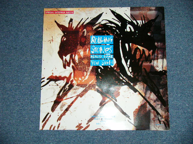 画像: ROLLING STONES - ALMOST HEAR YOU SIGH (Ex+++/MINT-) / 1989 UK ENGLAND  ORIGINAL Used  12" SINGLE 