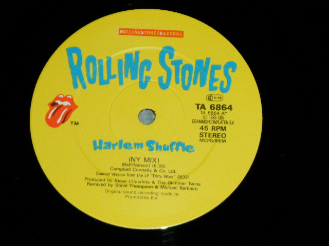 画像: ROLLING STONES -  HARLEM SHUFFLE  (Ex+++/MINT) / 1986 UK ENGLAND  ORIGINAL Used 12" SINGLE 