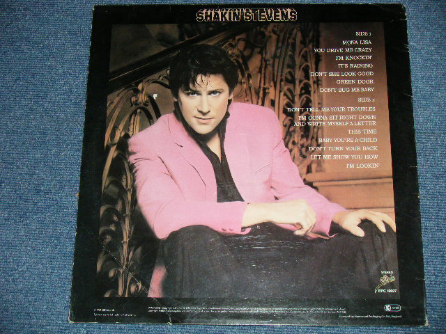 画像: SHAKIN' STEVENS - SHAKY  ( Ex++/MINT- )  / 1981 UK ENGLAND ORIGINAL Used  LP