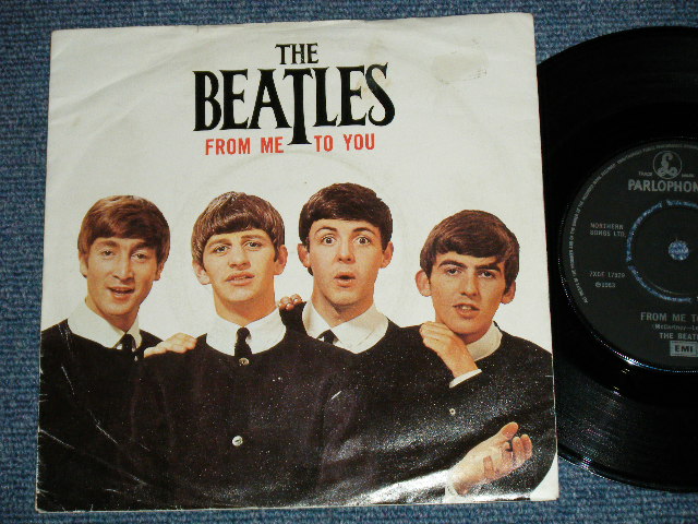 画像1: The BEATLES - FROM ME TO YOU : THANK YOU GIRL   (Ex/Ex++) / 1980's USK ENGLAND REISSUE Used 7" Single With PICTURE SLEEVE