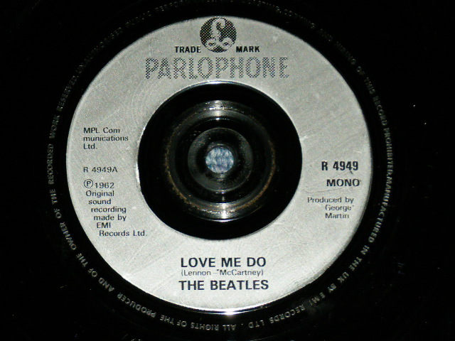 The BEATLES - LOVE ME DO : P.S.I LOVE YOU (Ex+/Ex+++ / 1982? UK