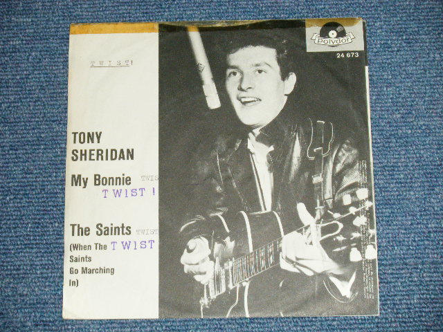画像: TONY SHERIDAN & THE BEAT BROTHERS (The BEATLES) - MY BONNIE(German Intro Version) : THE SAINT (Ex/Ex : WOL,TEAROL,TEAROC,TAPE ONTOP )  / 1962 WEST-GERMAN GERMANY ORIGINAL Used 7" SINGLE  With PS