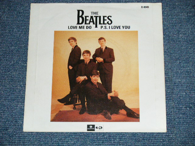 画像: The BEATLES - LOVE ME DO : P.S.I LOVE YOU  (Ex+++/MINT-) / 1982 UK ENGLAND "RED Label Version"   REISSUE  Used 7" Single With PICTURE SLEEVE 