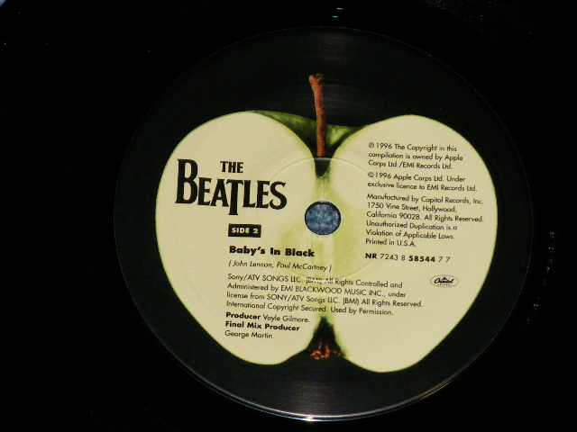 画像: The BEATLES - REAL LOVE : BABY'S IN BLACK  (NEW) / 1996 US AMERICA  ORIGINAL "BRAND NEW" 7" Single With PICTURE SLEEVE  