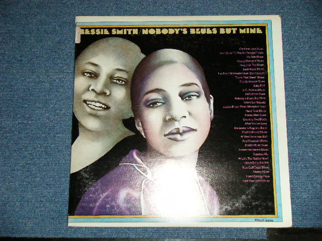 画像: BESSIE SMITH - NOBODY'S BLUES BUT MINE ( Ex++/MINT-) / US AMERICA Used 2-LP's 