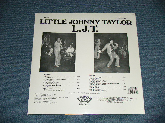 画像: LITTLE JOHNNY TAYLOR - L.J.T.  ( SEALED )  / US AMERICA REISSUE  "BRAND NEW SEALED"  LP 