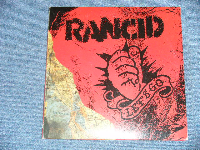 画像: RANCID - LET'S GO  ( Ex+++/MINT-)  / 1994 UK ENGLAND ORIGINAL Limited  "WHITE WAX Vinyl" Used Double 2 x 12" LP 