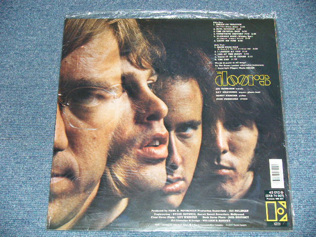 画像: THE DOORS - THEDOORS (sealed) / GERMAN GERMANY REISSUE "BRAND NEW SEALED" LP 