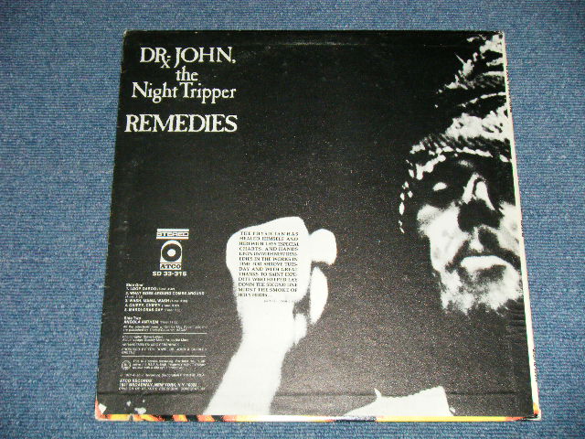 画像: DR. JOHN - REMEDIES  ( Matrix #A) ST-C-701823-E  GB /B) ST-C-701824-C  GB )  ( Ex++/Ex+++ ) /  1974 US AMERICA ORIGINAL  1st Press "YELLOW Label" 1st Press "1841 BROADWAY" Used LP 