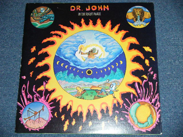 画像: DR. JOHN - IN THE RIGHT PLACE( Matrix # B/A )  ( Ex+++/MINT-) /  1973 US AMERICA ORIGINAL  1st Press "YELLOW Label with 1841 BROARWAY" Used LP