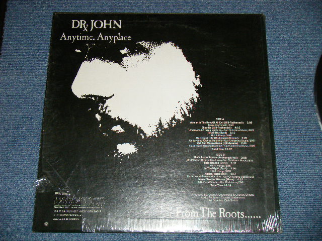 画像: DR. JOHN - ANYTIME, ANYPLACE ( MINT-/MINT BB ) / 1974  US AMERICA  ORIGINAL Used LP