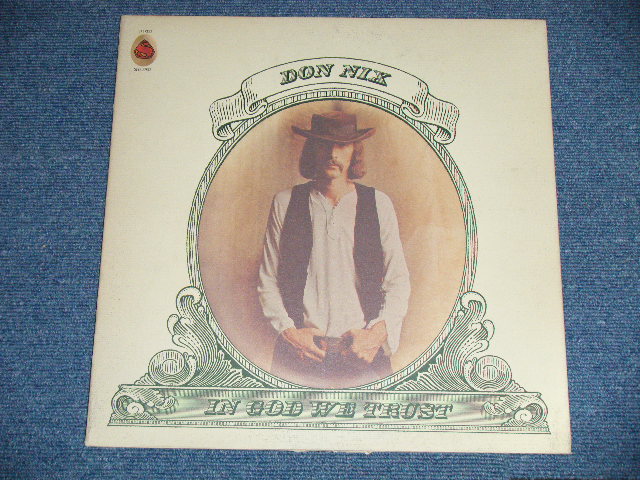 画像: DON NIX - IN GOD WE TRUST (Ex++/MINT- :EDSP ) / 1971 US AMERICA  ORIGINAL 1st press "DIST BY CAPITOL" Label Used LP