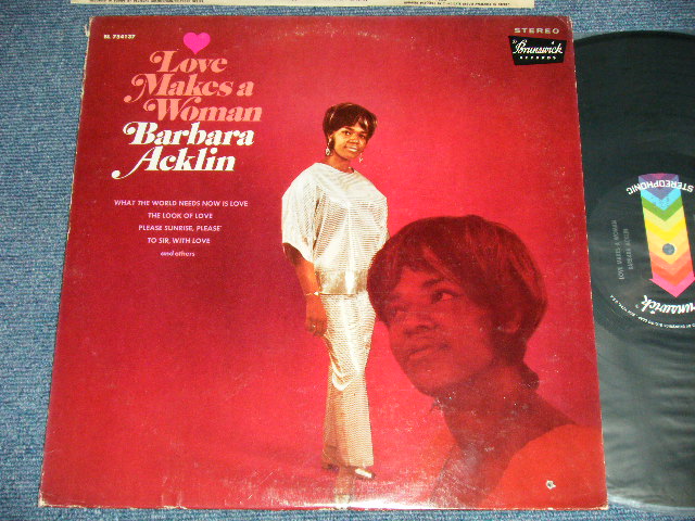 画像1: BARBARA ACKLIN - LOVE MAKES A WOMAN  ( Ex++/Ex+++: BB) / 1968  US AMERICA ORIGINAL Used  LP